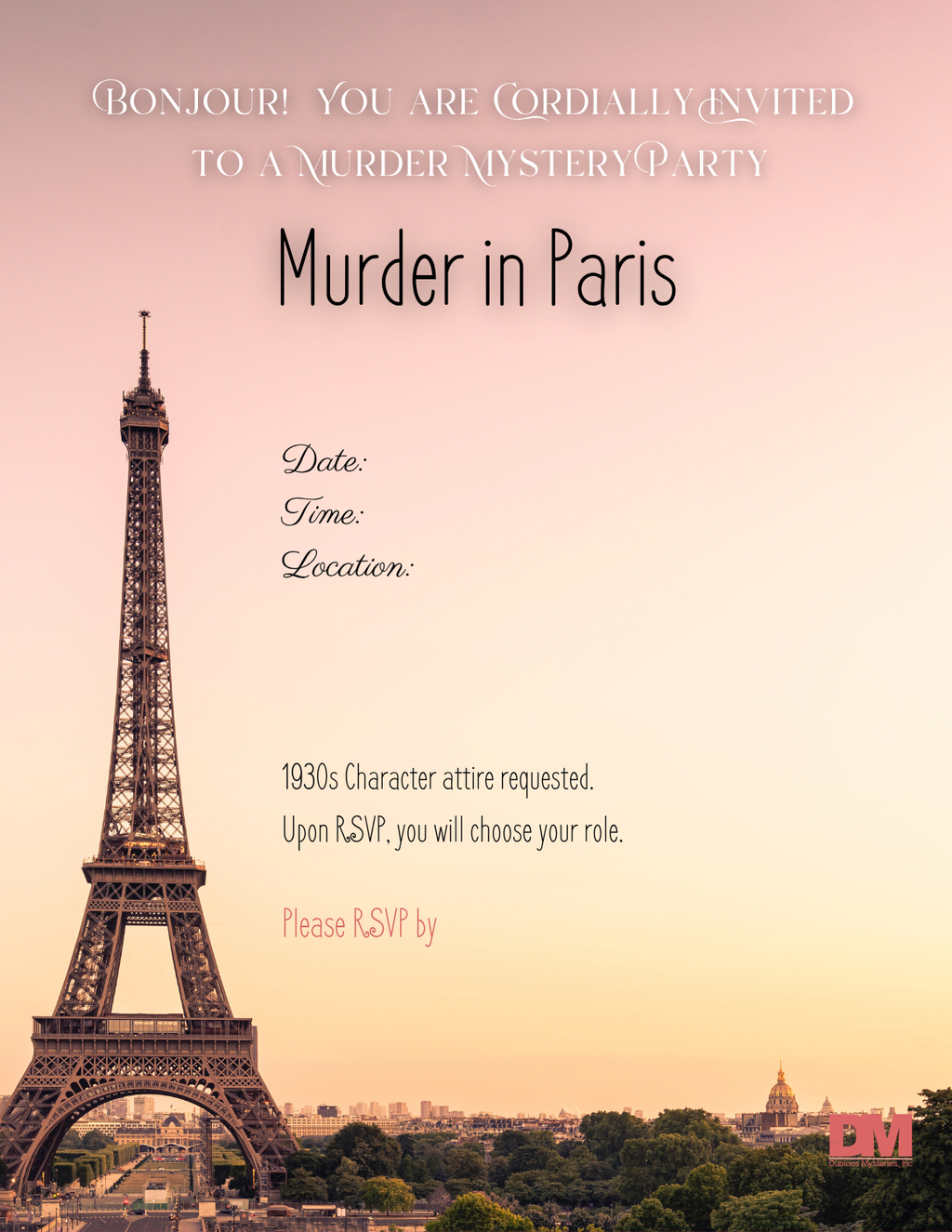 Murder in Paris (digital)