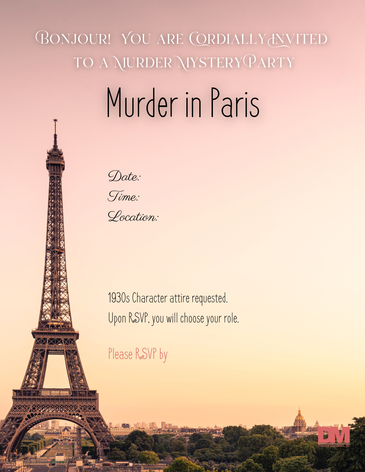 Murder in Paris (digital)