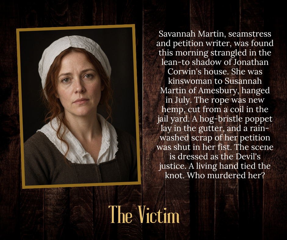 Murder By The Salem Witch (book)