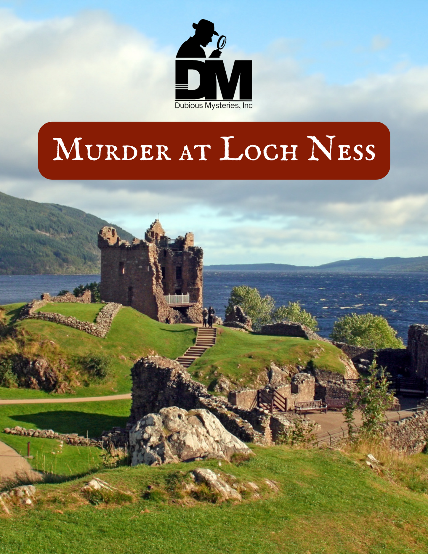 Murder on Loch Ness - 50% off GRAND OPENING SALE! - Downloadable, Printable Murder Mystery Role Playing Suspect Game